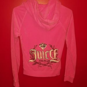 Pink juicy couture hoodie